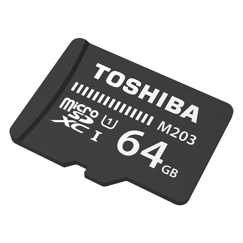Toshiba карты памяти M203 micro SD UHS I 64 Гб U1 Class10 FullHD флэш microSDXC microSD|micro sd memory card|memory cardmicro |