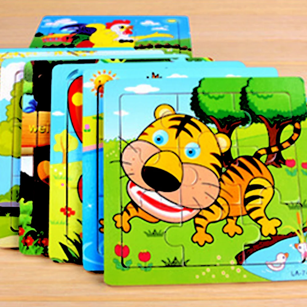 Детские пазлы детские развивающие игрушки умное DIY головоломка игра Соберите