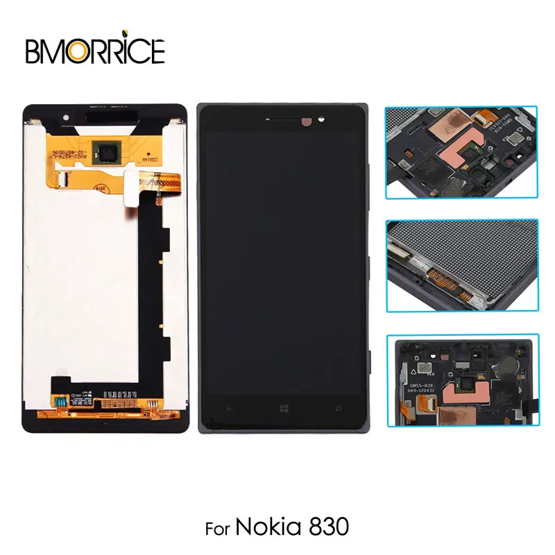 Оригинальный ЖК дисплей для Nokia 830 RM 984 5 0 ''сенсорный экран дигитайзер
