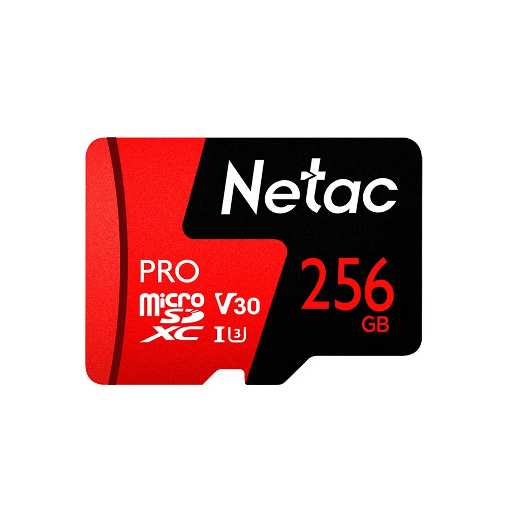 Netac Micro SD карта U3 V30 карта памяти 64 Гб 128 ГБ 256 Гб MicroSD 100 м/с P500 Pro класс 10 TF карта для смартфона cartao de memoria - Емкость: P500 Pro 256GB