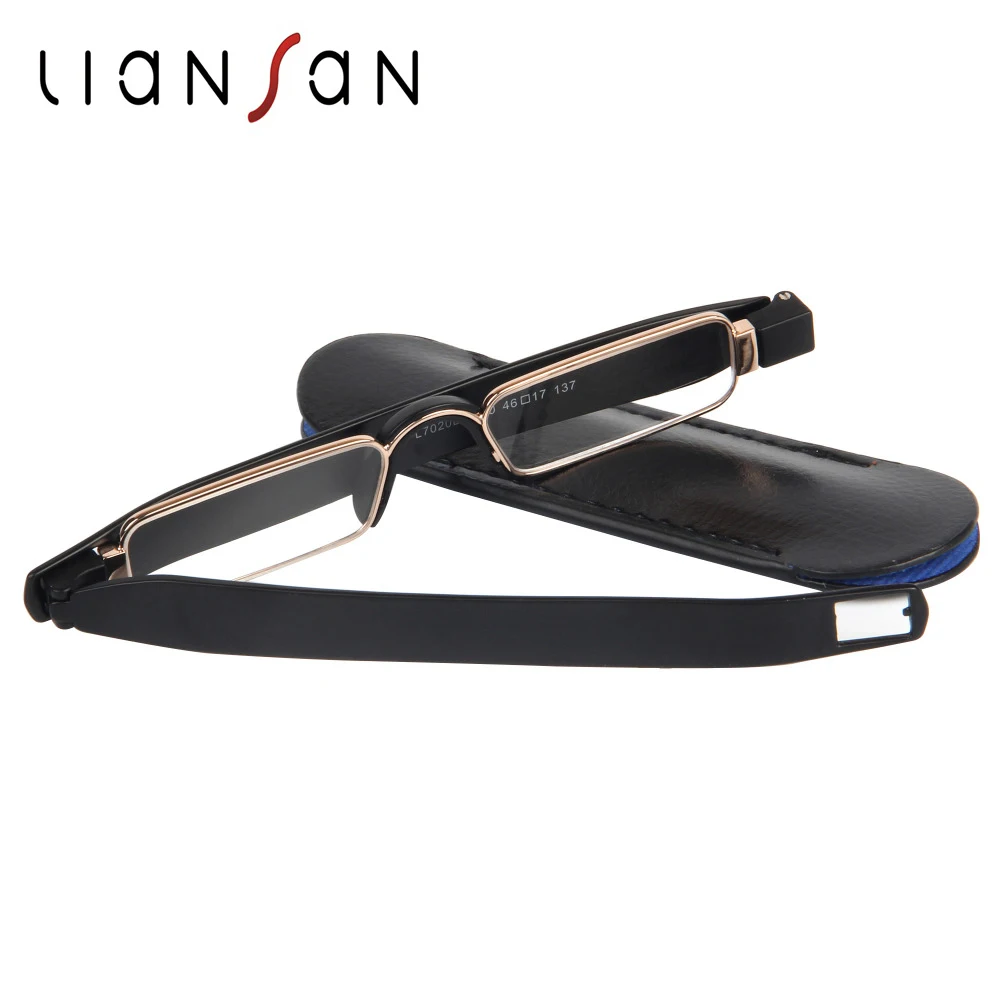 LianSan винтажные Ретро очки для чтения без оправы TR женщин и мужчин пресбиопическая
