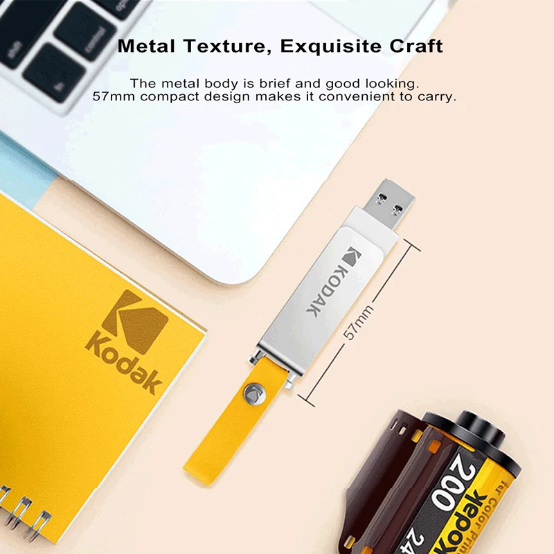 USB флеш накопитель KODAK 256 ГБ 128 64 32 16 K133|USB флэш-накопители| |