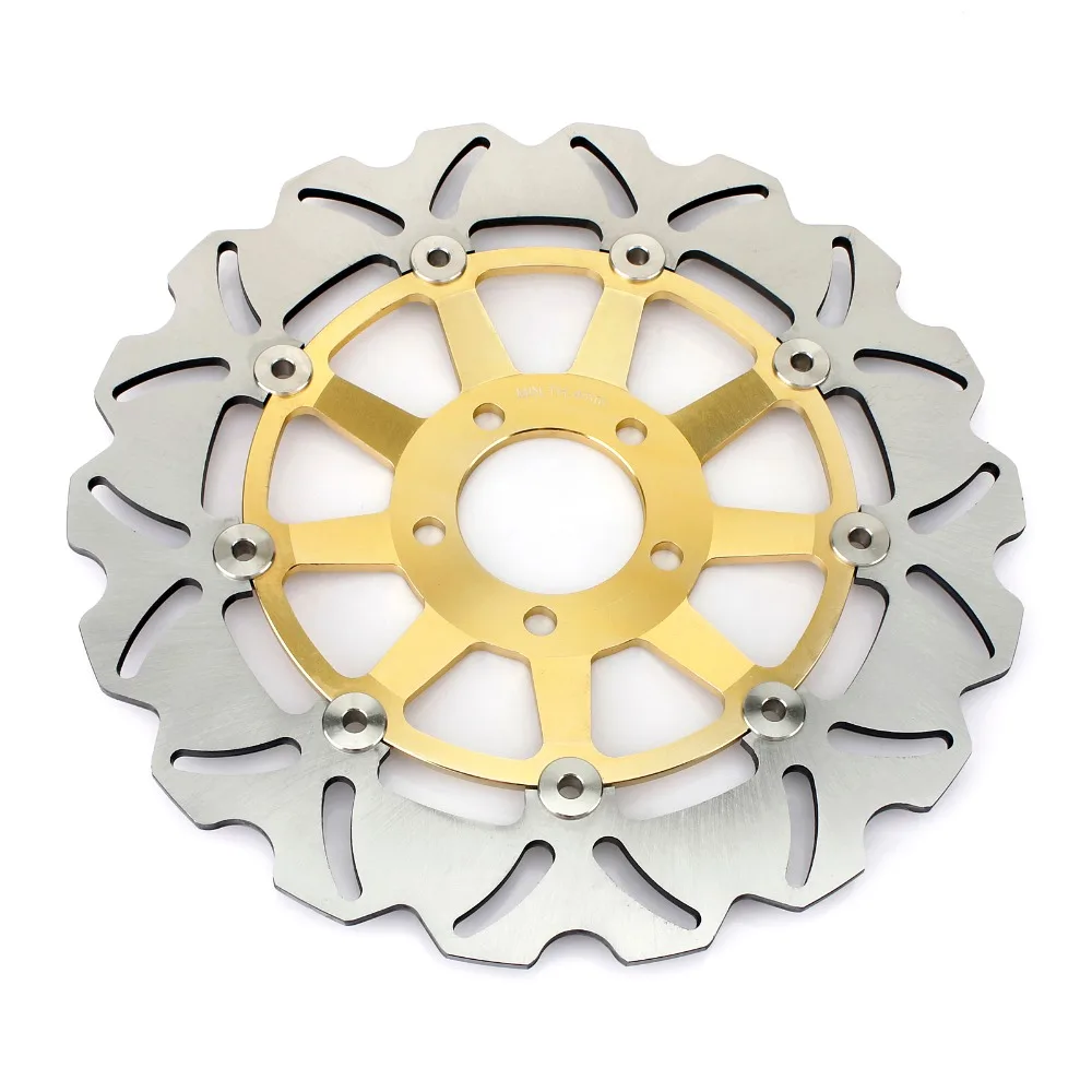 Передние тормозные диски BIKINGBOY роторные колодки для Kawasaki Ninja ZX9R 00 01 ZRX 1200 R S 02 03 04 05 06