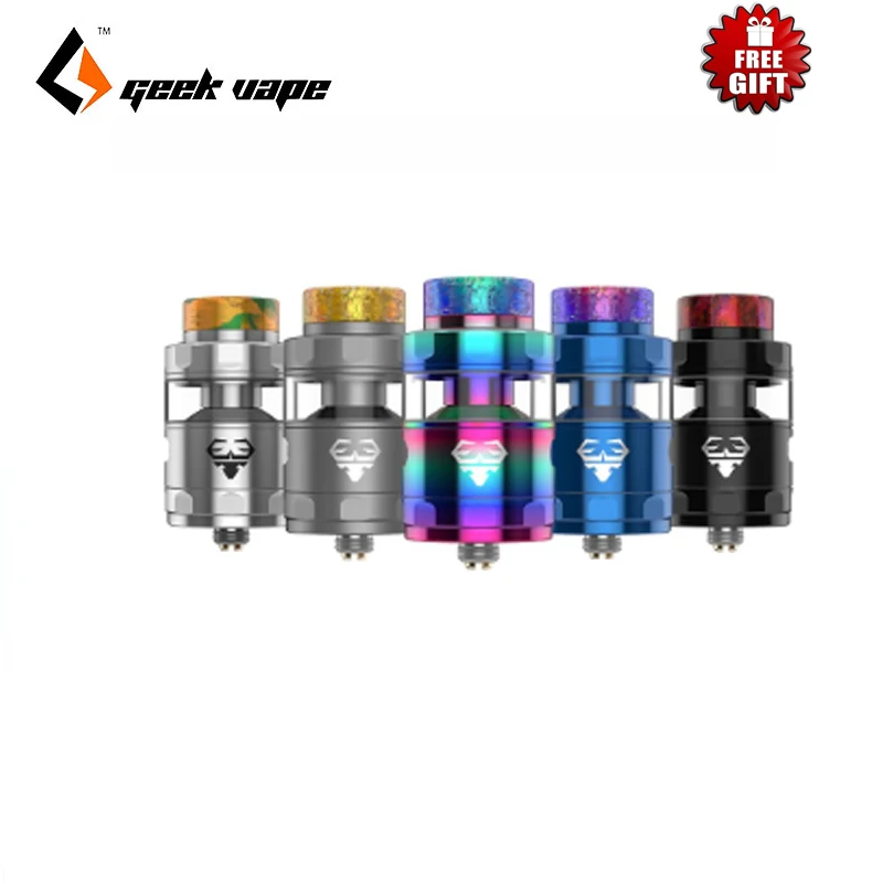 Оригинальный атомайзер GeekVape Blitzen RTA емкость 5 мл диаметр 24 мм поддерживает двойную