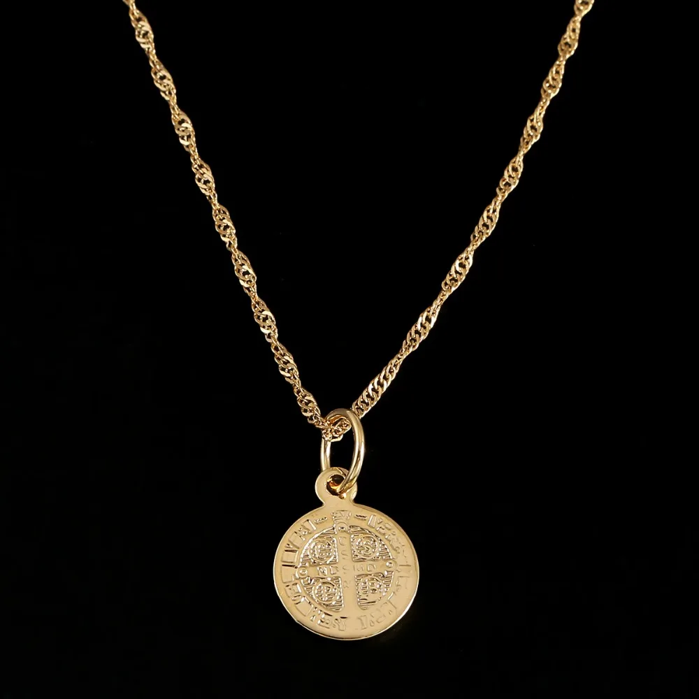 Золотое ожерелье с подвеской в стиле хип-хоп CSSML NDSMD CSPB Jesus для женщин | Украшения и