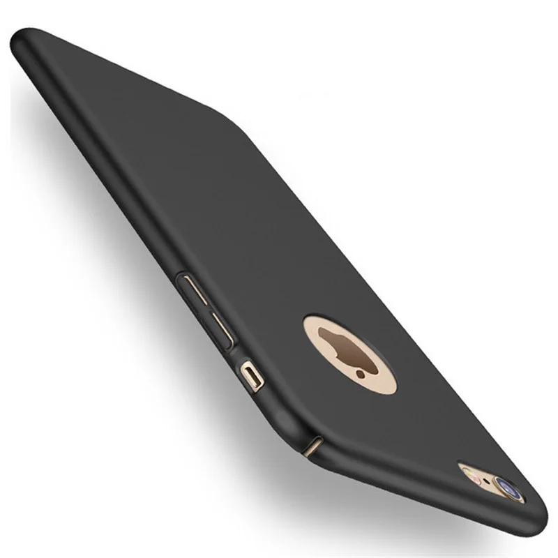 Роскошный модный чехол жесткий матовый Чехлы для iPhone 6 6s Plus 7 360 из PC с полным