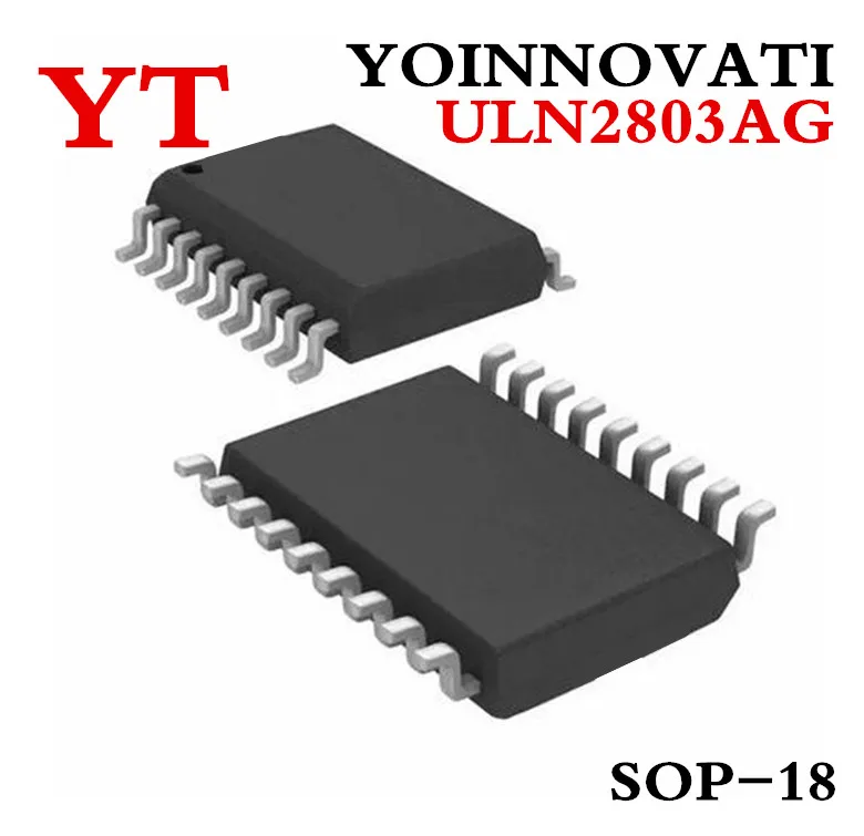 50 шт./лот ULN2803 ULN2803AG SOIC 18 IC лучшее качество| |