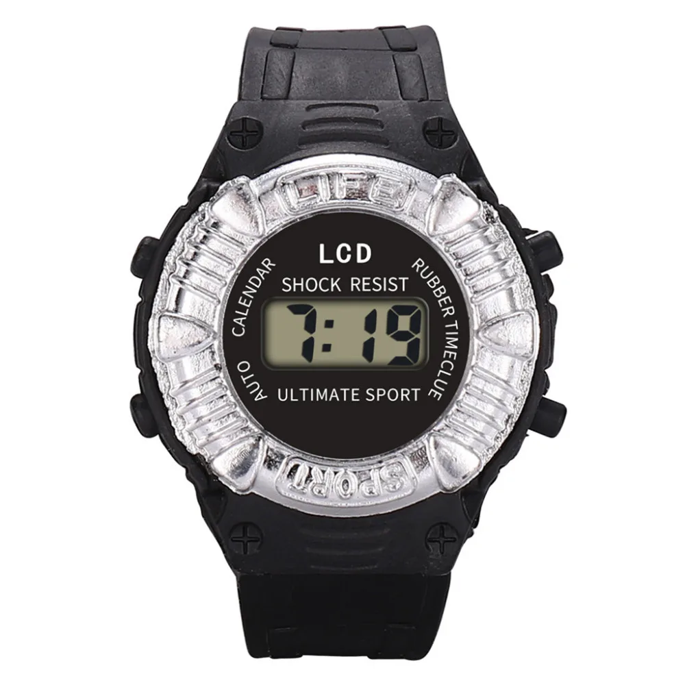 Детские часы для девочек светодиодные электронные водонепроницаемые наручные