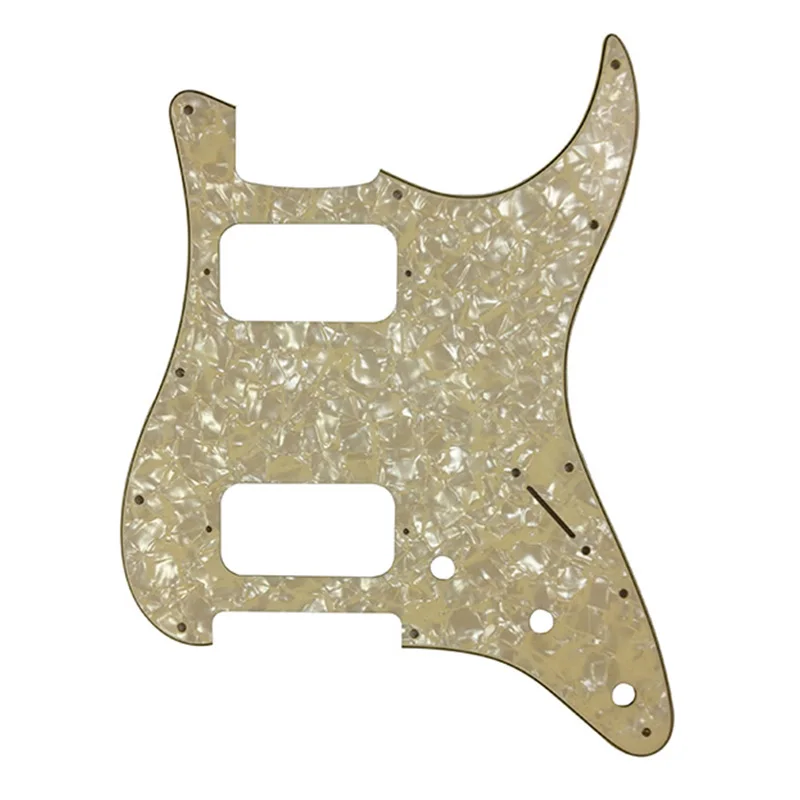 Pleroo на заказ гитарные Запчасти-для 72' 11 винтовое отверстие стандарт St HH Humbuckers Электрическая Гитара pickguard Scratch Plate