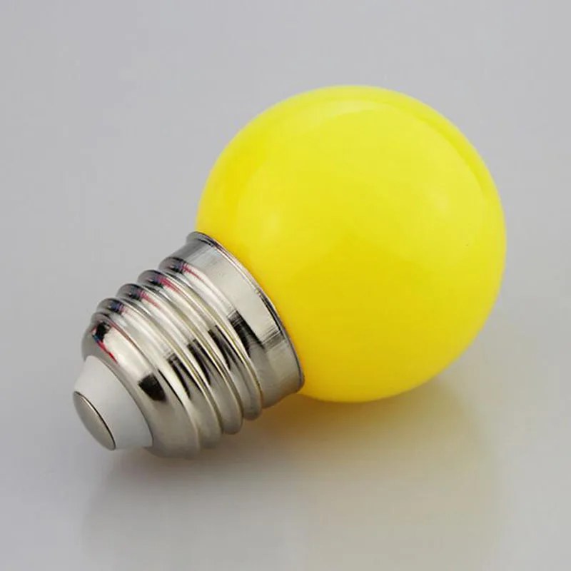 Светодиодная лампа E27 цветная RGB светодиодсветильник SMD 2835 фонасветильник 220 В G45