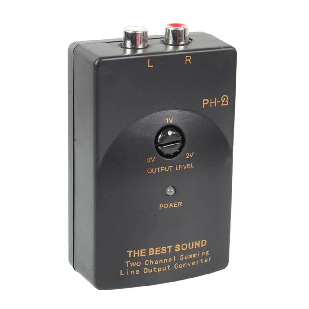 Высокий VF вращается низкий Авто RCA стерео динамик уровня конвертер аудио уровней