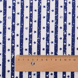 Chainho, Ocean Series,Printed Twill Cotton Fabric,Patchwork Cloth For DIY Sewing Quilting Baby&Children's Material,100x160cm - Цвет: G 1 Piece 100x160cm