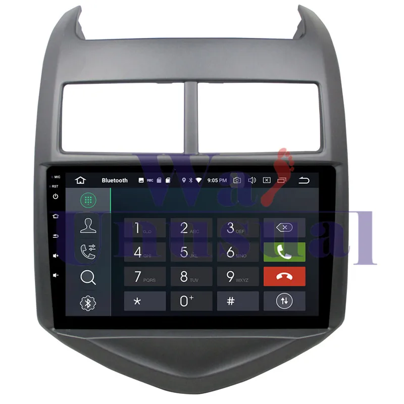 Wanuary Android 8 0 Автомобильный мультимедийный GPS навигационный плеер для Chevrolet AVEO 2011 2012