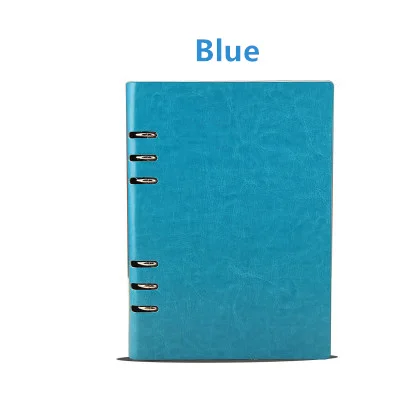 style 2 blue Записные книжки Дневник Журнал еженедельник ежемесячный планировщик Agenda A5 A6 школьные офисные принадлежности стационарный Органайзер расписание пакет подарок - Цвет: style 2 blue