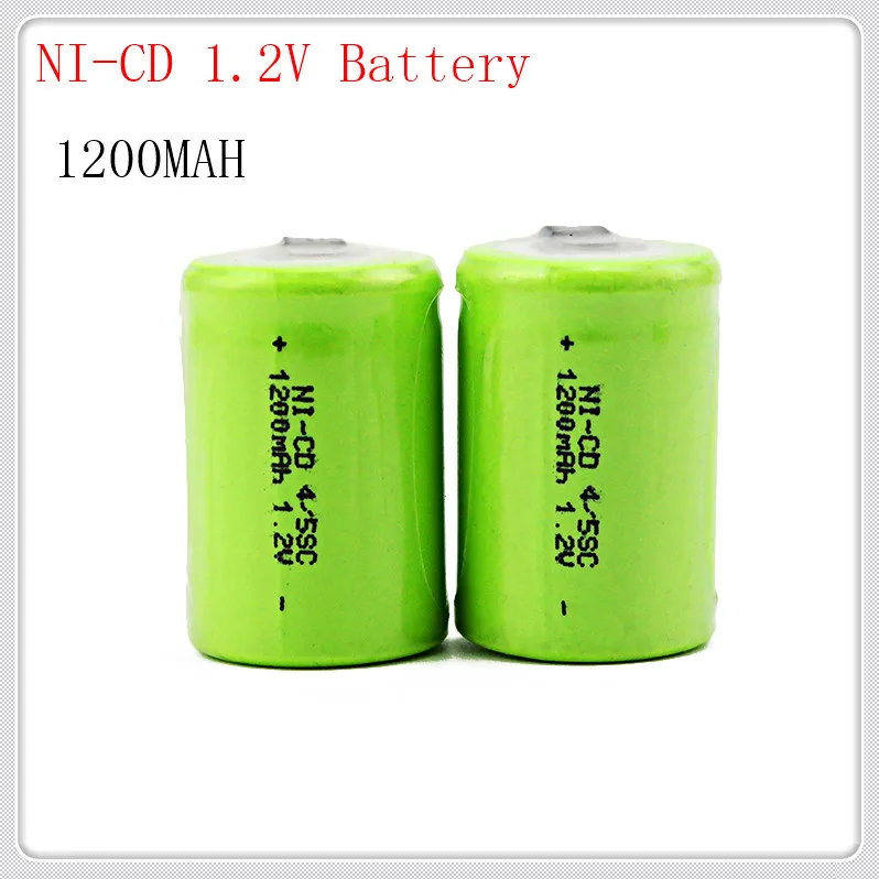 10 шт. в партии! Горячая продажа NI-CD 1 2 V батарея SC 1200mah v 4/5 sc nicd Батарея для батареи