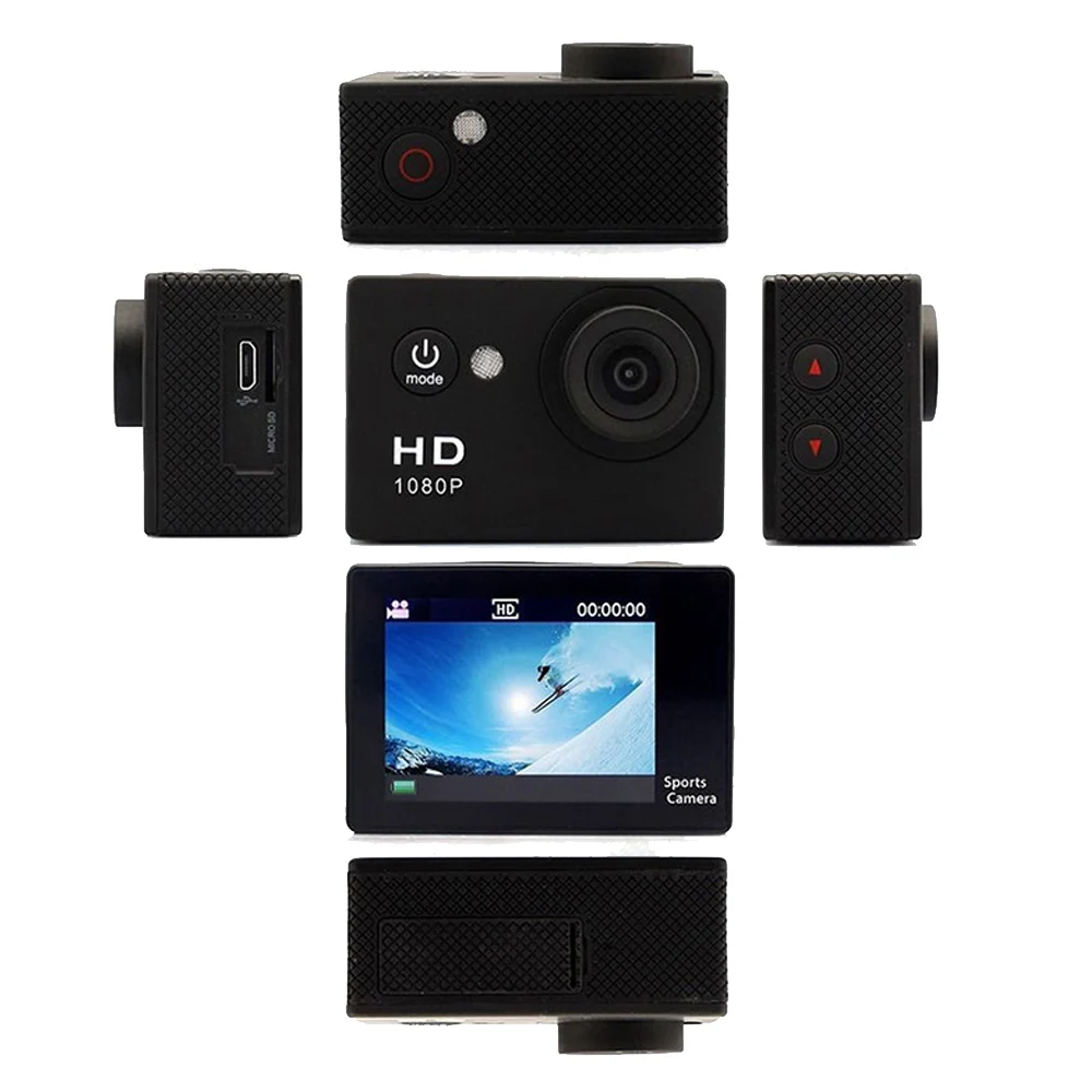 Gosear Mini 1080P HD 30 м Водонепроницаемая подводная широкоугольная линза 140 градусов