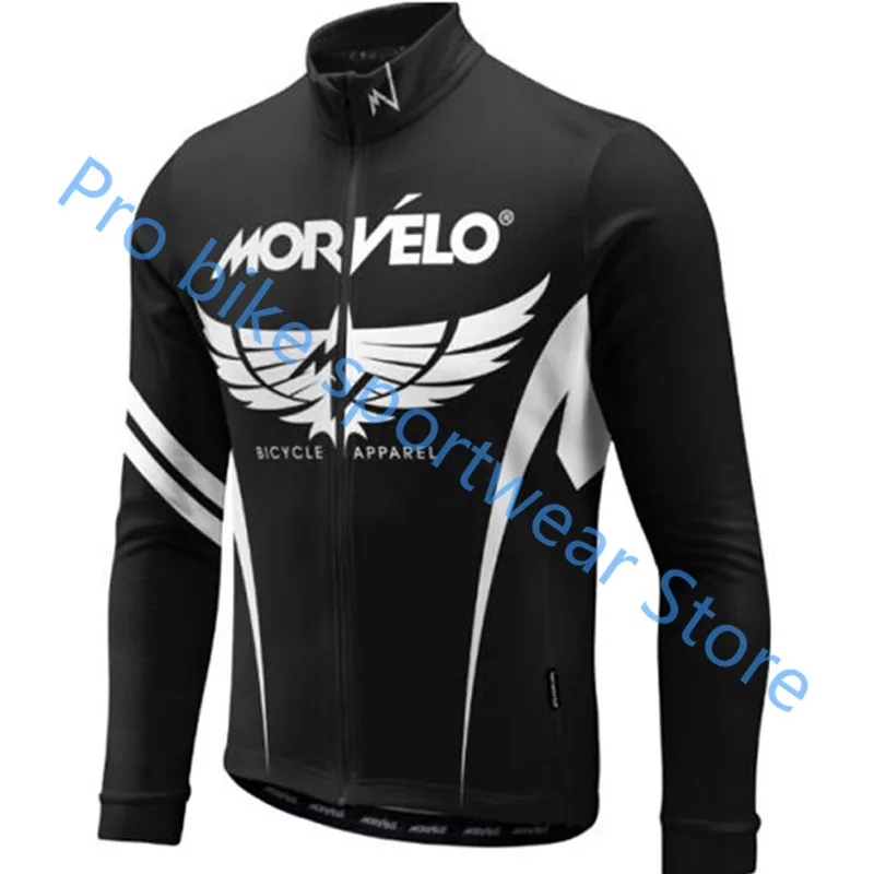Morvelo весна и осень с длинным рукавом костюмы Pro team Велоспорт Джерси гонки Велосипедный спорт велосипедная Одежда Майо Ropa Ciclismo