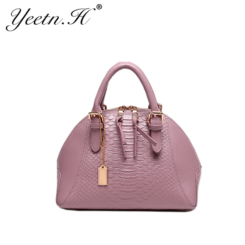 Модные кожаные сумки с верхними ручками женские винтажные для женщин на плечо