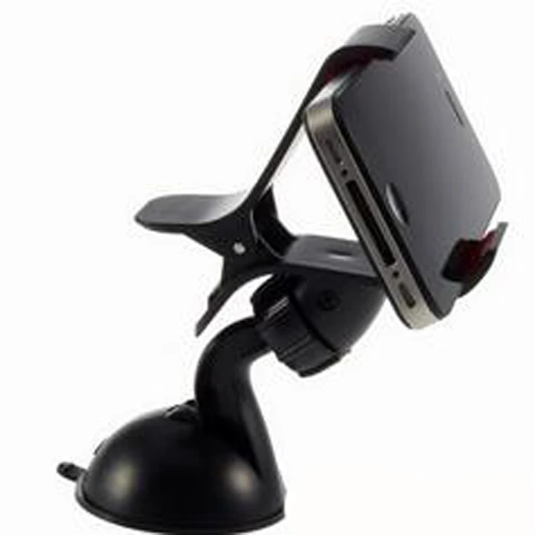 Универсальный автомобильный держатель для телефона с креплением на лобовое