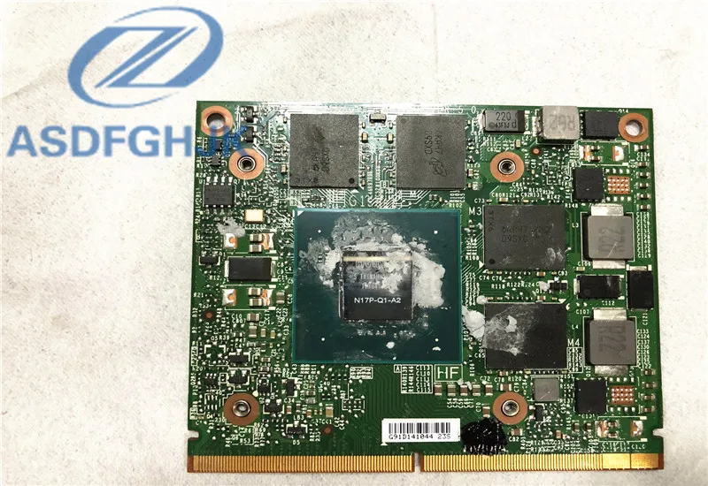 Оригинальный CN 0RD3JG 0RD3jG RD3JG для Квадро M1200M N17P Q1 A2 4G видеокарта hp Zbook 15 17 G3 dell M7510