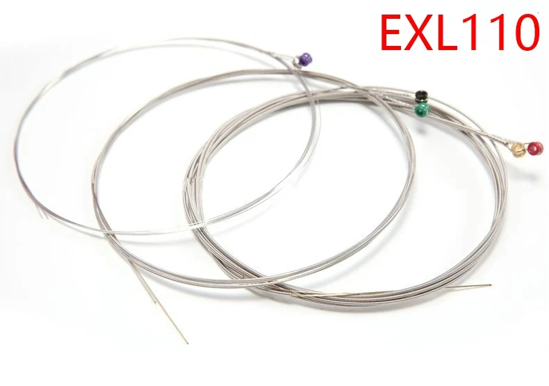 10 шт./лот Бесплатная доставка EXL 110 (010 046) струна для электрогитары с реальной