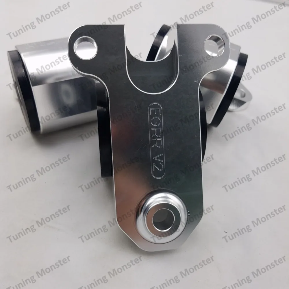 Тюнинг Monster Silver 2 болта замена двигателя комплект держателей для 92 95 HONDA CIVIC EG B16 B17