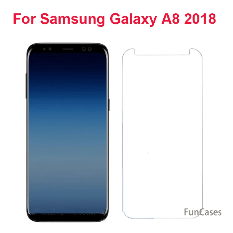 2.5D с уровнем твердости 9H премиум класса закаленное стекло для Samsung Galaxy J2 J4 J6 J8 A6 A8