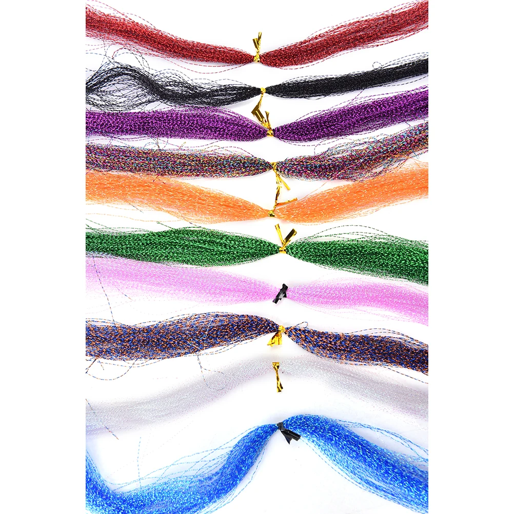 (100 корней) Материал голографическая делая рыбацкие оптом мишура с украшением в