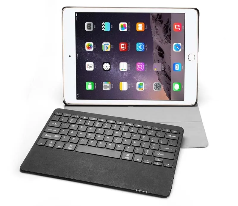 standard keyboard Ультратонкий чехол русская Съемная Беспроводная Bluetooth клавиатура и кожаный чехол для Apple iPad Pro 12,9 дюймов планшет - Цвет: standard keyboard