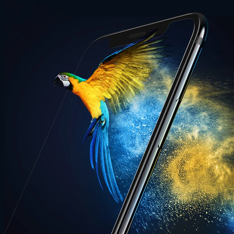 IPhone X XS 3D закаленная Защитная стеклянная пленка для экрана полное покрытие защиты