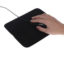 Gaming Mouse Pads 24*20cm Antislip Speed/Control Locking Edge Black Mouse Mat For pad mouse Rug For Laptop PC Computer Tablet
