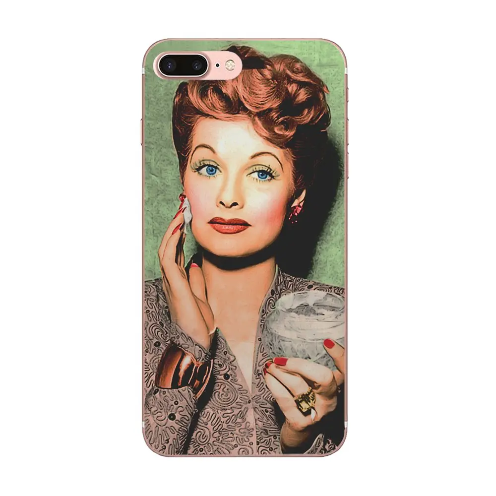 ТПУ лучшие чехлы для Galaxy A3 A5 A7 On5 On7 2015 2016 2017 Grand Alpha G850 Core2 Prime S2 I9082 I Love Lucy Lucille Ball