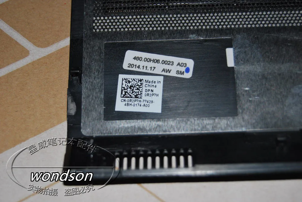 Бесплатная доставка для Dell Inspiron 15 3000 3541 3542 чехол нижней крышки интерьера дверь