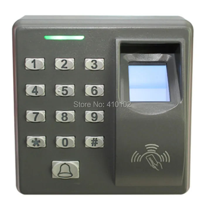 Магнитный дверной замок + 500 пользовательский отпечаток пальца RFID карты двери