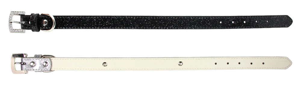 XS-5XL персонализированные Id бирка имя ошейник для собак и кошек Bling PU кожаный ремешок для щенка ошейники для маленьких средних для крупных больших собак буквы