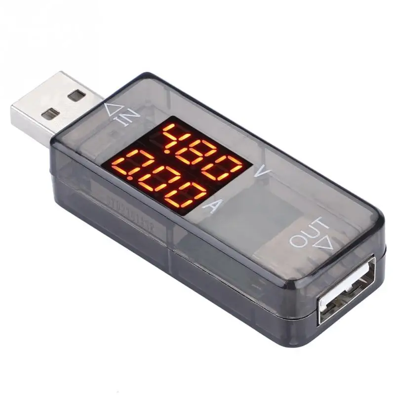 USB цветной Вольтметр Амперметр измеритель тока тестер мультиметр зарядное
