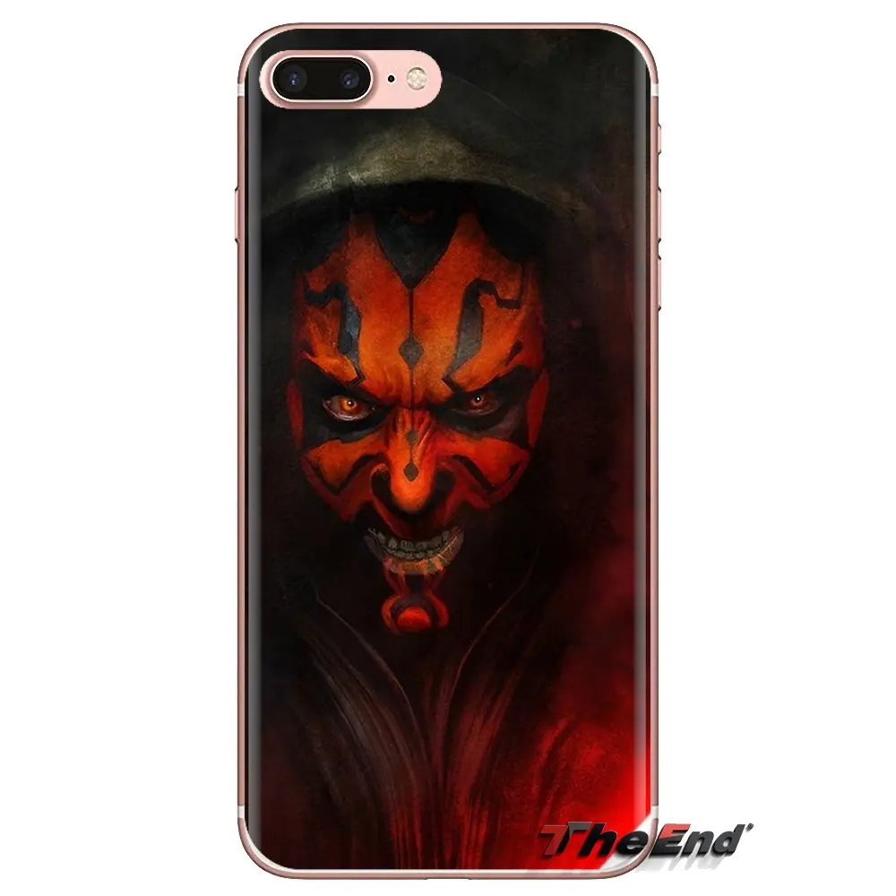 Sith star wars darth maul темные боковые мягкие чехлы из ТПУ для Oneplus 3T 5T 6T Nokia 2 3 5 6 8 9 230 3310 1 7 Plus