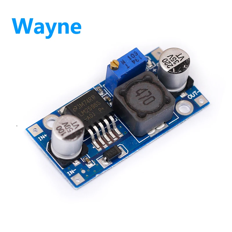 LM2596 power supply lm25966-adj DC dc-dc adjustable step-down/stabilized voltage module output 1.23v-30v | Электроника