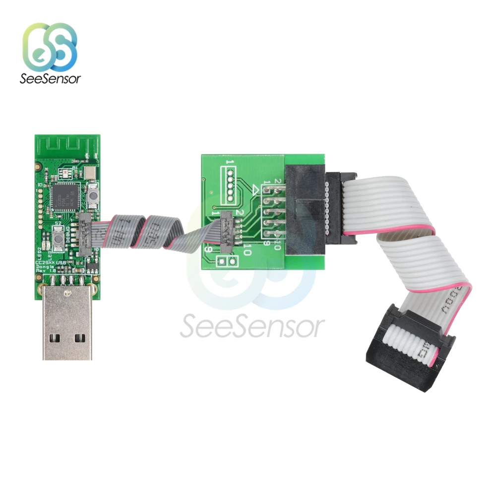 Беспроводная плата CC2531 CC2540 Bluetooth BLE 4 0 Zigbee Sniffer модуль захвата USB программатор