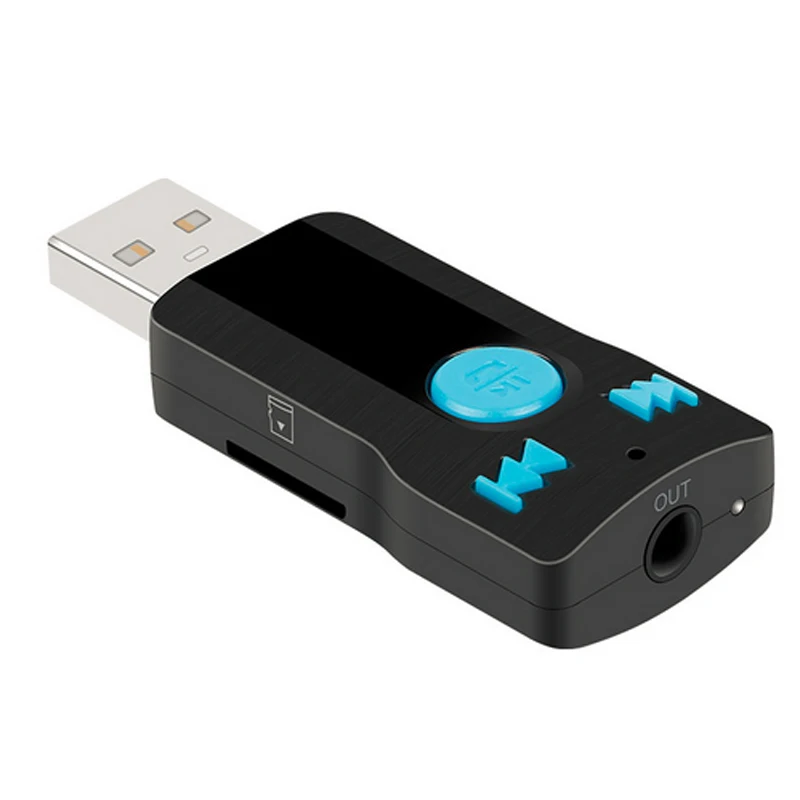 IDEAUDIO A2DP комплект беспроводной связи Bluetooth для автомобиля AUX аудио USB приемник