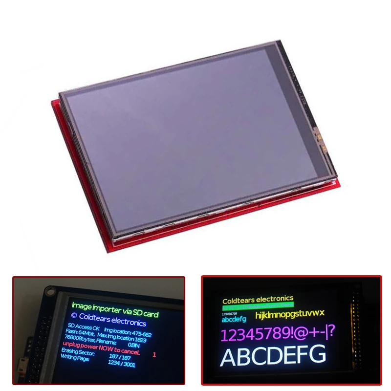 3 5 дюймовый TFT LCD сенсорный экран для платы uno mega2560 плата plug and play arduino модуль