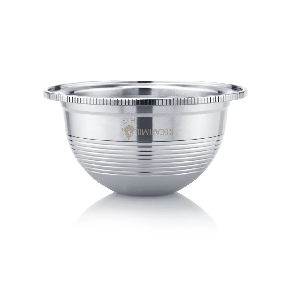 ICafilas безстильной стали многоразовые BigCUP для Nespresso Vertuoline кофе капсулы фильтр