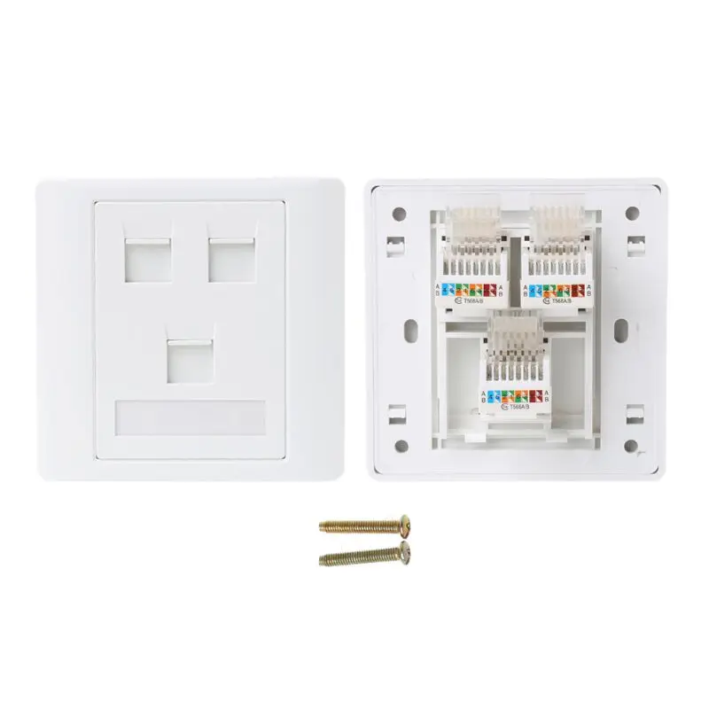 86 Тип компьютерная розетка панель CAT5E сетевой модуль RJ45 кабель интерфейс розетки электрооборудования