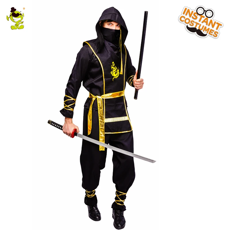 QLQ взрослый костюм ниндзя косплей мужские костюмы Пурим вечерние Хэллоуин фильм