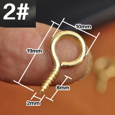 Саморезы с золотыми кольцами DIY Фото/линия/кукла/бумажные аксессуары|screw gold|screw
