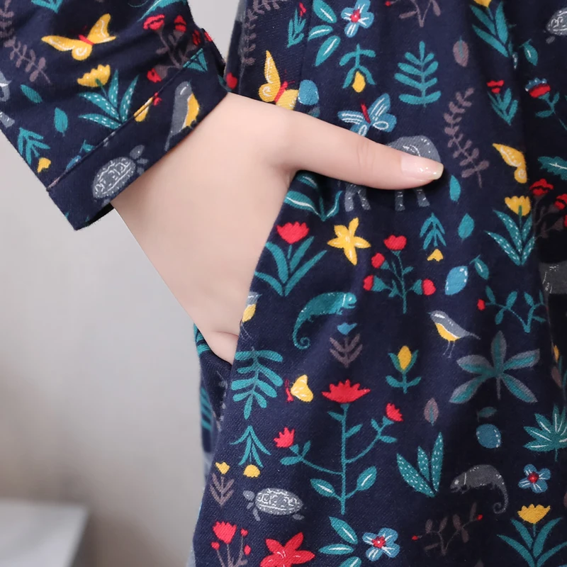 2017 осеннее платье в повседневном стиле с принтом | Женская одежда