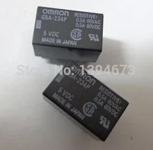

OMRON DIP8 G5A-234P 5VDC G5A-234P-5VDC G5A-234 G5A 234P