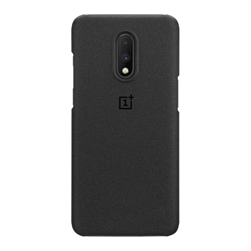 Oneplus 7 Чехол оптовые цены 100% оригинал ONEPLUS официальный запас силиконовый песчаник