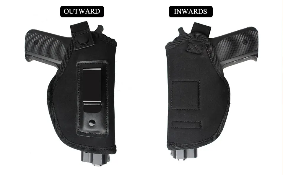 Vapanda кобура для пистолета Glock 17 1911 19 Revolver Beretta 92 M9 Smith Wesson охотничья нейлоновая кобура неопрен скрытый IWB кобуры