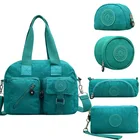 5 шт.компл. Повседневная 100% оригинальная женская сумка с верхней ручкой дизайнерские роскошные сумки женские сумки с кулоном обезьянка